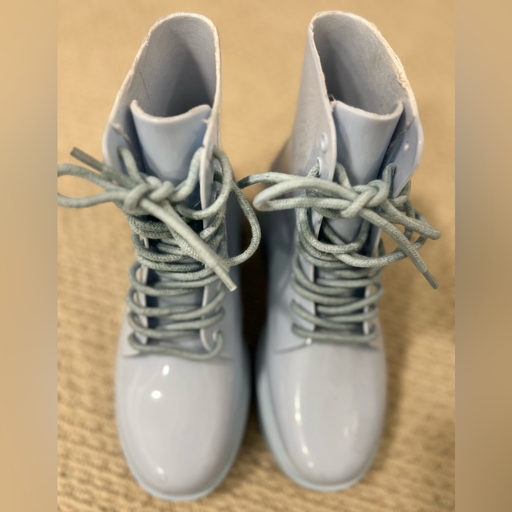 ASOS Design Lace Up Wellie Boots